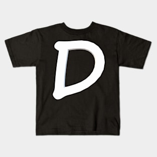 Letter D Kids T-Shirt